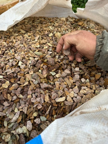 Златолит персиковый декоративная каменная крошка купить в Кабардино-Балкарской Республике