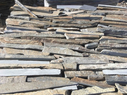 Горбушка златолит мультиколор для облицовки купить в Кабардино-Балкарской Республике