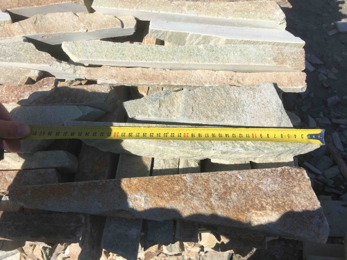 Горбушка златолит золотистый для облицовки купить в Кабардино-Балкарской Республике