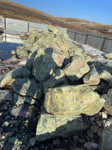 Камни для ландшафтного дизайна зелёные 10-60 килограмм купить в Кабардино-Балкарской Республике