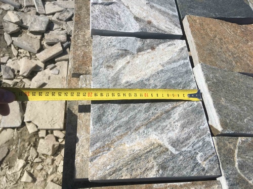 Плитка пилёная златолит Уральский для цоколя, отмостки купить в Кабардино-Балкарской Республике