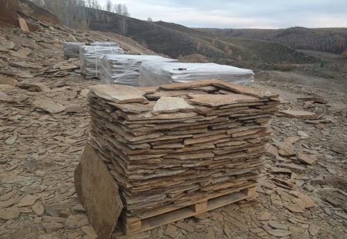 Плитняк кора дерева для цоколя, отмостки купить в Кабардино-Балкарской Республике